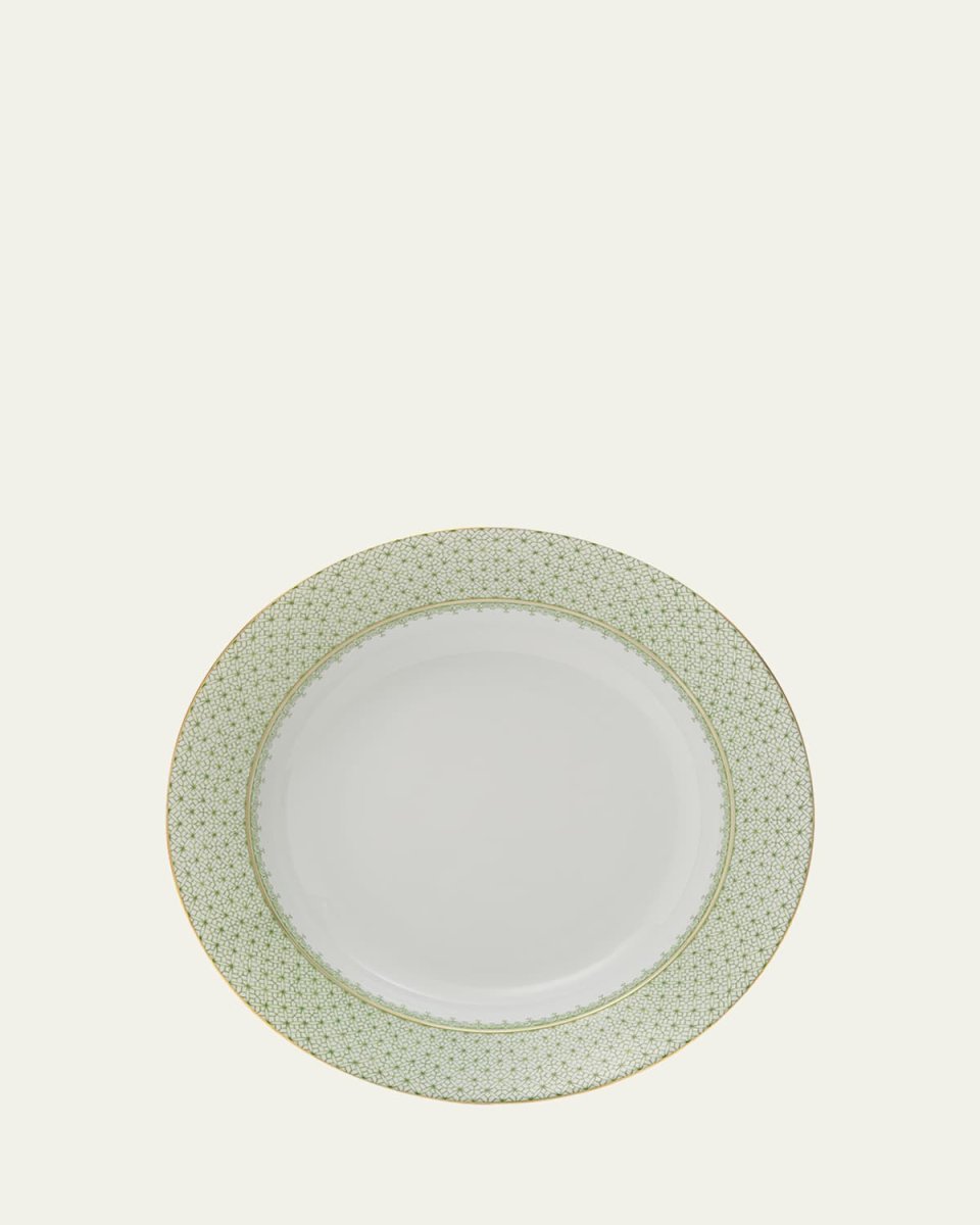 Apple Lace Rim Soup Bowl